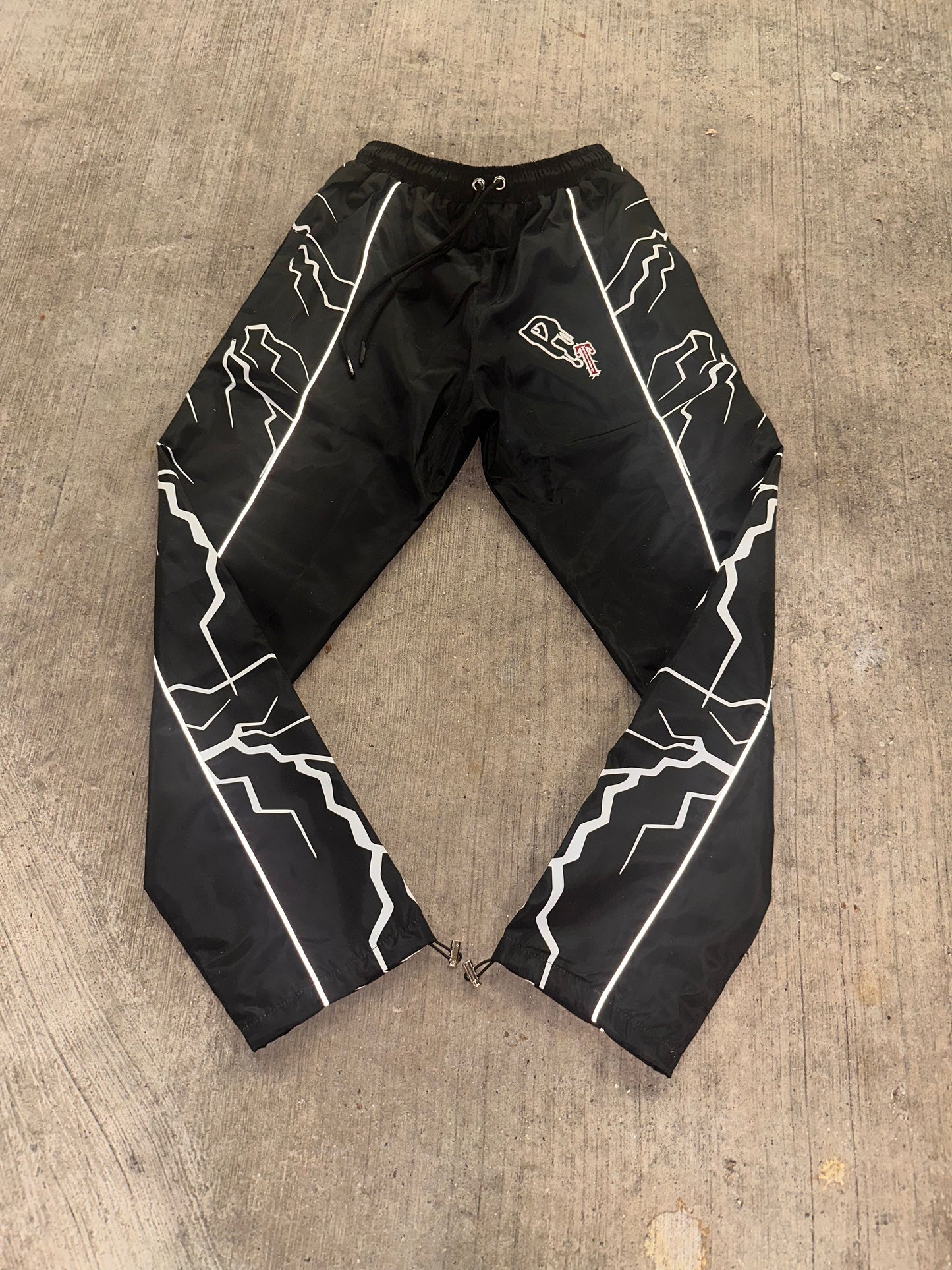 Black and White Reflective Trouser