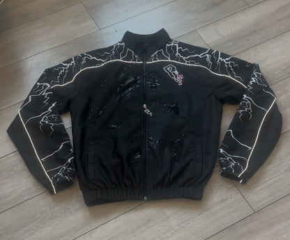Black and White reflective Jacket