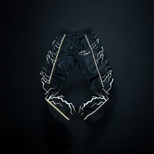 Black and White Reflective Trouser